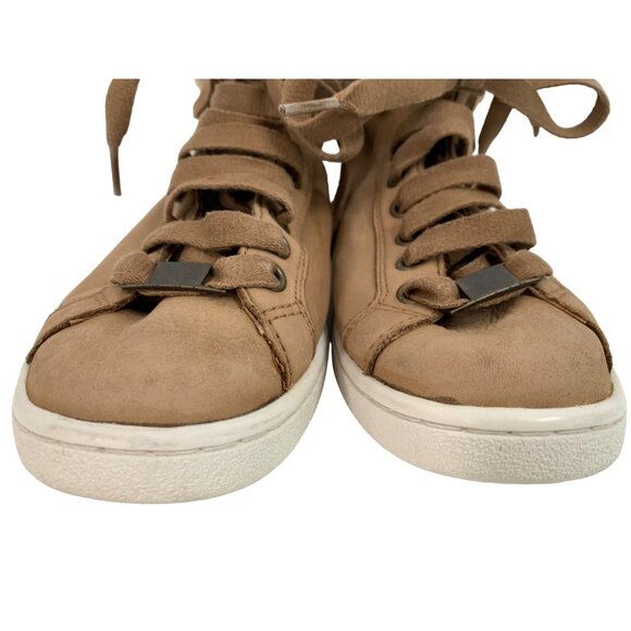 UGG 1019716 Alameda Zip Sneaker Boot Women 6.5 Shoe Leather Sherpa Mid 6986 - Picture 8 of 10